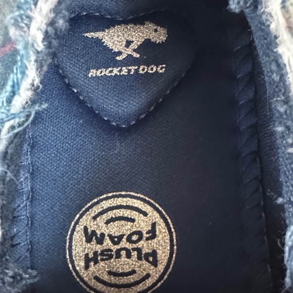 Rocket Dog Multicolor Plaid Slip-On Sneakers - Picture 2 of 7